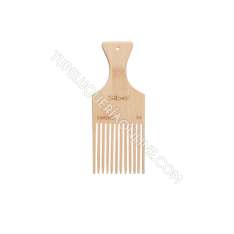 Pente antiestático Sibel da Bamboo | Bambu - 17,8 cm.