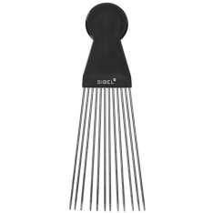 Pente de metal Sibel para cabelos cacheados e crespos