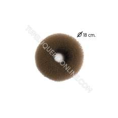Sibel Stuffed Hair Bow XXL Castanho 18 cm.