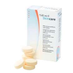 Comprimidos efervescentes para cuidados com a pele Sibel para pedicura 20 peças x 10 gr