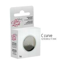 Sibel Star Look Silk Eyelashes for Extensions | Curva "C" (0,15 x 11 mm.)