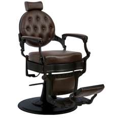 Cadeira de barbeiro Buzz Bronze Marrom