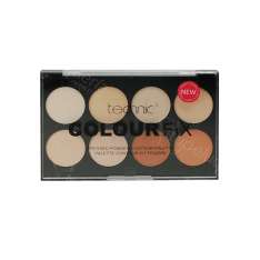 Paleta de contornos em pó Technic Color Fix 8 cores