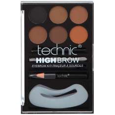 Technic High Brow - Kit de sobrancelhas | Paleta e Acessórios