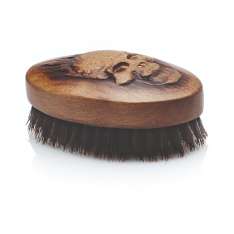 Escova de palma profissional The Barber com cerdas de javali caveira