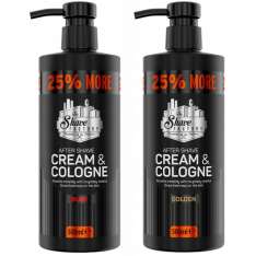 The Shave Factory 2 em 1 Creme Pós-Barba e Colônia Diferentes Fragrâncias 500ml