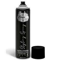 Spray modelador The Shave Factory com fixação ultra forte, 400ml