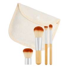 Ferramentas para beleza conjunto de 4 pincéis de maquiagem