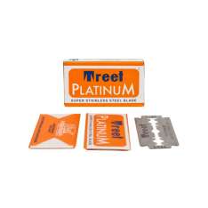 Lâmina Treet Platinum Super Inox - 10 Lâminas de Aço Inoxidável