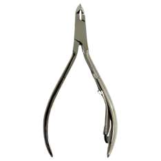 Alicate de cutícula profissional de aço inoxidável para salão de beleza online 10cm