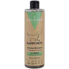 Valquer Happy Pets Shampoo Premium para Animais de Todas as Raças 400ml