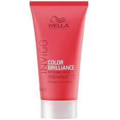 Máscara Wella Invigo Color Brillance para cabelos finos/normais 30ml