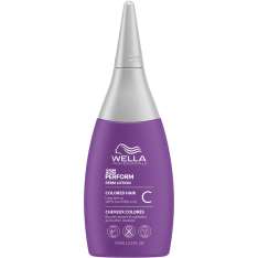 Wella Creatine Curl Emulsion for Permanente para cabelos coloridos (C) 75ml