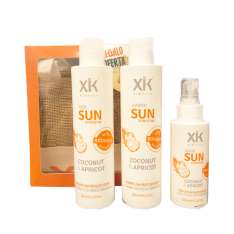 Xik Hair Kit Shampoo Solar + Máscara + Spray + Bolsa de Praia