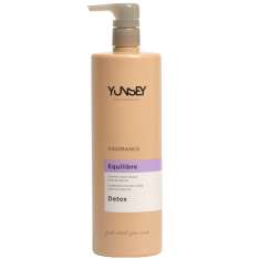 Yunsey Equilibre Detox Shampoo para cabelos com raízes oleosas 1L