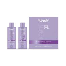 Kit de tratamento alisador Yunsey Keratin Go 2x125ml