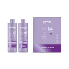 Kit de tratamento pós-alisamento Yunsey Keratin To Go 2x300ml