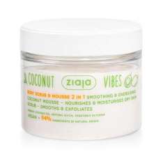 Ziaja Esfoliante Corporal e Mousse de Coco 2 em 1 Pele Seca ou Normal 270ml