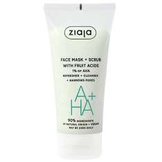 Máscara Facial e Esfoliante Ziaja com Ácidos de Frutas 55ml