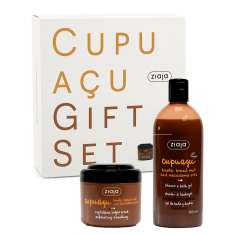 Conjunto de presente Ziaja Coupazu Esfoliante corporal 200ml + Gel de banho 500ml